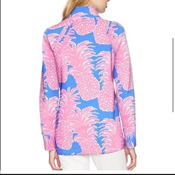Lilly Pulitzer UPF 50+ Skipper Popover Little Flamenco XXS‎ NEW - Picture 3 of 6